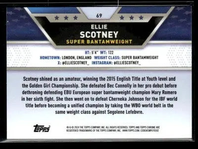 2024 Topps Chrome #69 Ellie Scotney