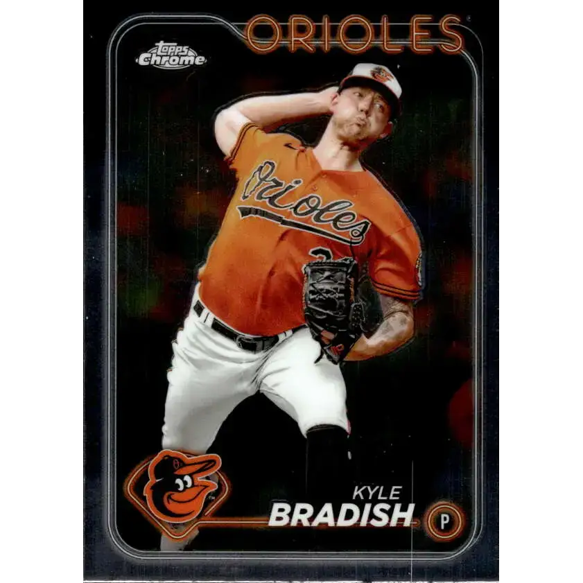 2024 Topps Chrome #69 Kyle Bradish NM-MT Baltimore Orioles Baseball Card - Baseball Card Single