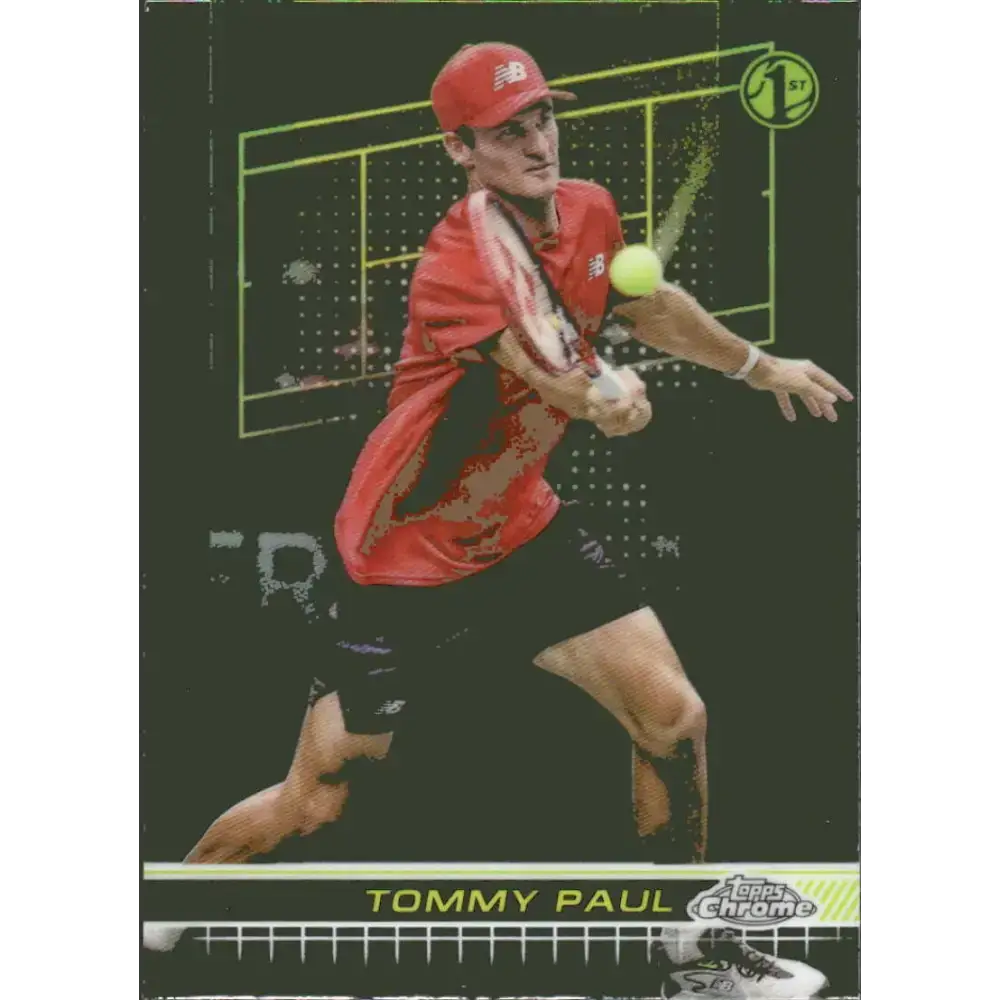 2024 Topps Chrome #69 Tommy Paul EX Excellent Tennis Card - Other