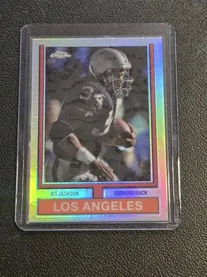 2024 Topps Chrome #74TF-21 Bo Jackson 1974 Topps Football Refractor - Football Card Single