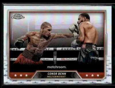2024 Topps Chrome #75 Conor Benn Refractor - UFC/MMA Card Single