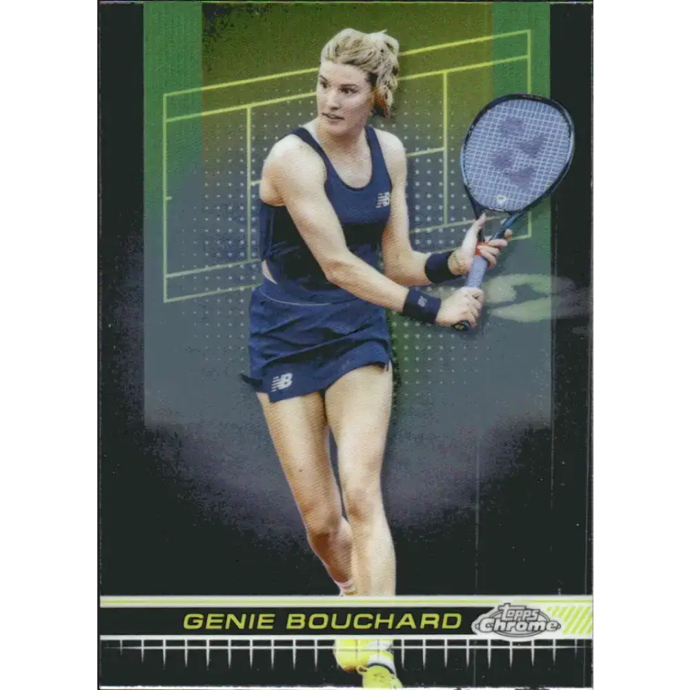 2024 Topps Chrome #79 Genie Bouchard EX Excellent Tennis Card - Tennis Card Single