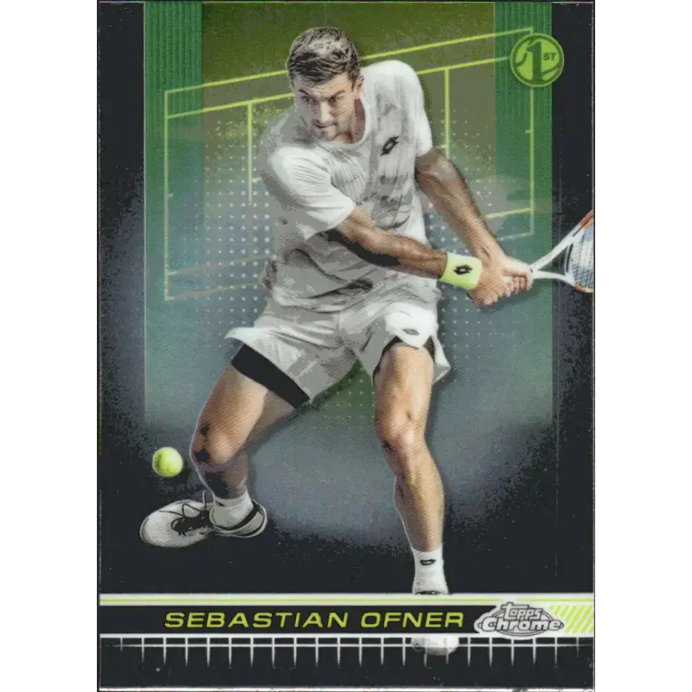 2024 Topps Chrome #8 Sebastian Ofner EX Excellent Tennis Card - Other