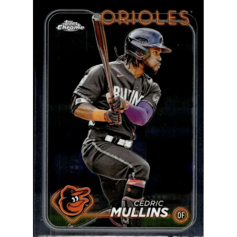 2024 Topps Chrome #82 Cedric Mullins NM-MT Baltimore Orioles Baseball Card - Baseball Card Single
