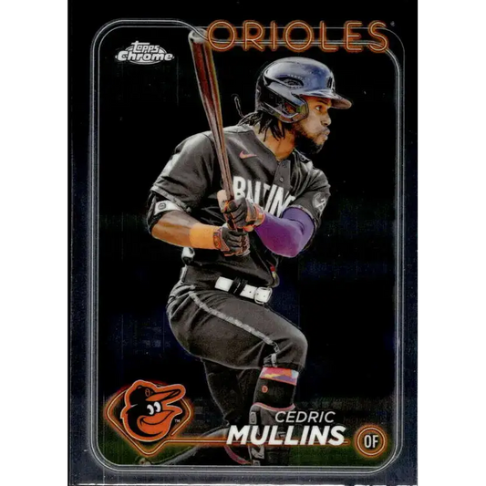 2024 Topps Chrome #82 Cedric Mullins NM-MT Baltimore Orioles Baseball Card - Baseball Card Single