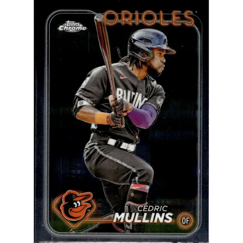 2024 Topps Chrome #82 Cedric Mullins NM-MT Baltimore Orioles Baseball Card - Baseball Card Single