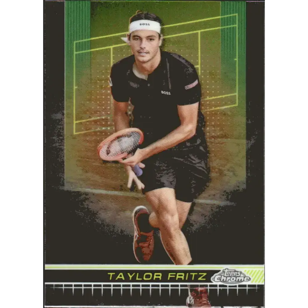2024 Topps Chrome #82 Taylor Fritz EX Excellent Tennis Card - Other