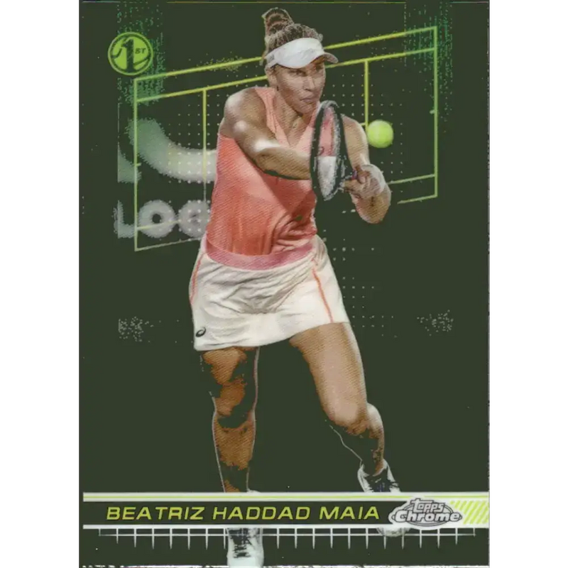 2024 Topps Chrome #87 Beatriz Haddad Maia EX Excellent Tennis Card