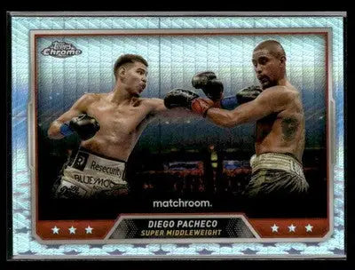2024 Topps Chrome #89 Diego Pacheco Prism Refractor - UFC/MMA Card Single