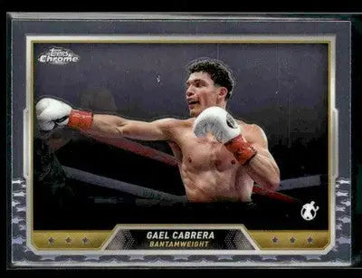 2024 Topps Chrome #9 Gael Cabrera - UFC/MMA Card Single