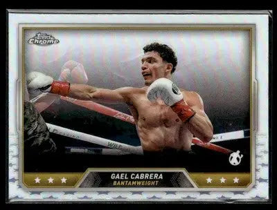 2024 Topps Chrome #9 Gael Cabrera Refractor - UFC/MMA Card Single