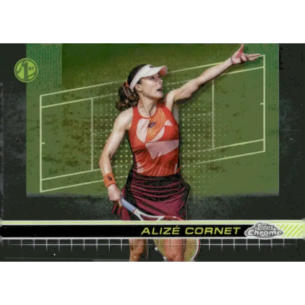 2024 Topps Chrome #90 Alize Cornet EX Excellent Tennis Card - Other