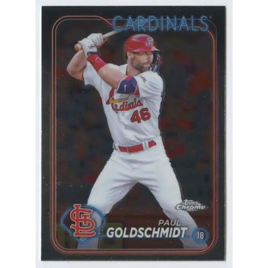 2024 Topps Chrome #90 Paul Goldschmidt NM-MT St Louis Cardinals Baseball Card - Baseball Card Single