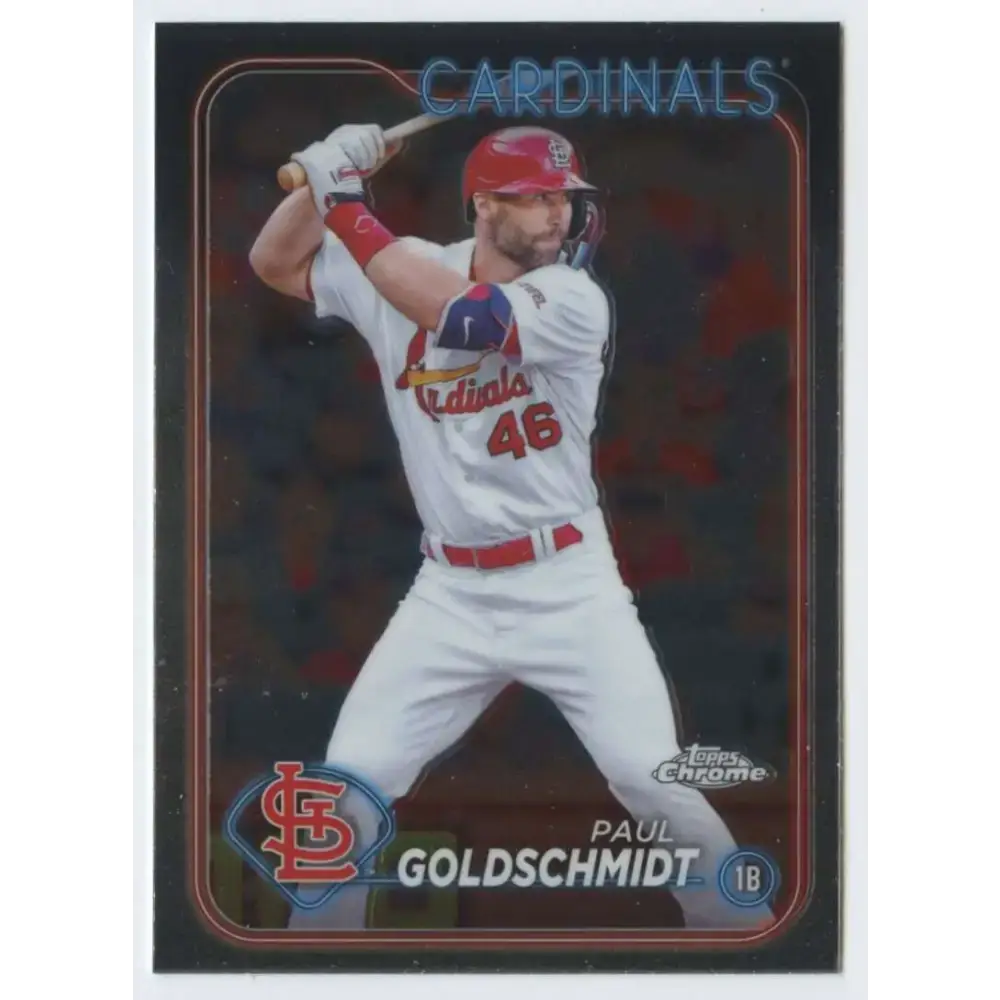 2024 Topps Chrome #90 Paul Goldschmidt NM-MT St Louis Cardinals Baseball Card - Baseball Card Single