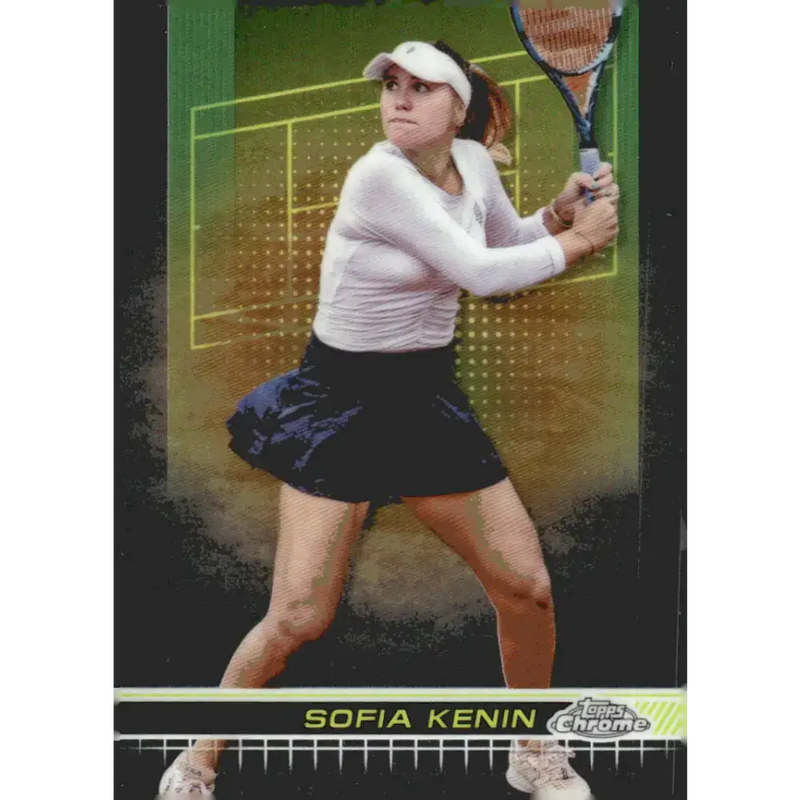 2024 Topps Chrome #91 Sofia Kenin EX Excellent Tennis Card - Other