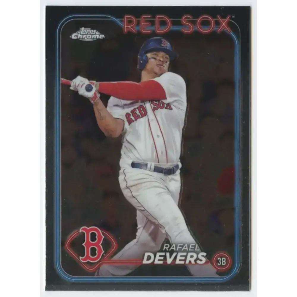 2024 Topps Chrome #93 Rafael Devers NM-MT Boston Red Sox Baseball Card - Baseball Card Single