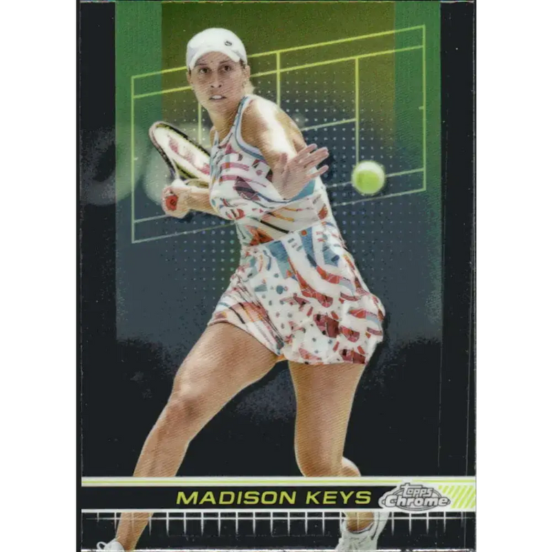 2024 Topps Chrome #95 Madison Keys EX Excellent Tennis Card - Other