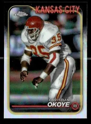 2024 Topps Chrome #96 Christian Okoye - Football Card Single