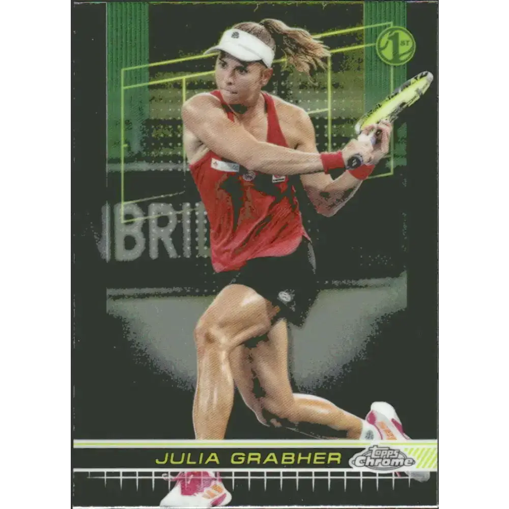 2024 Topps Chrome #97 Julia Grabher EX Excellent Tennis Card - Other