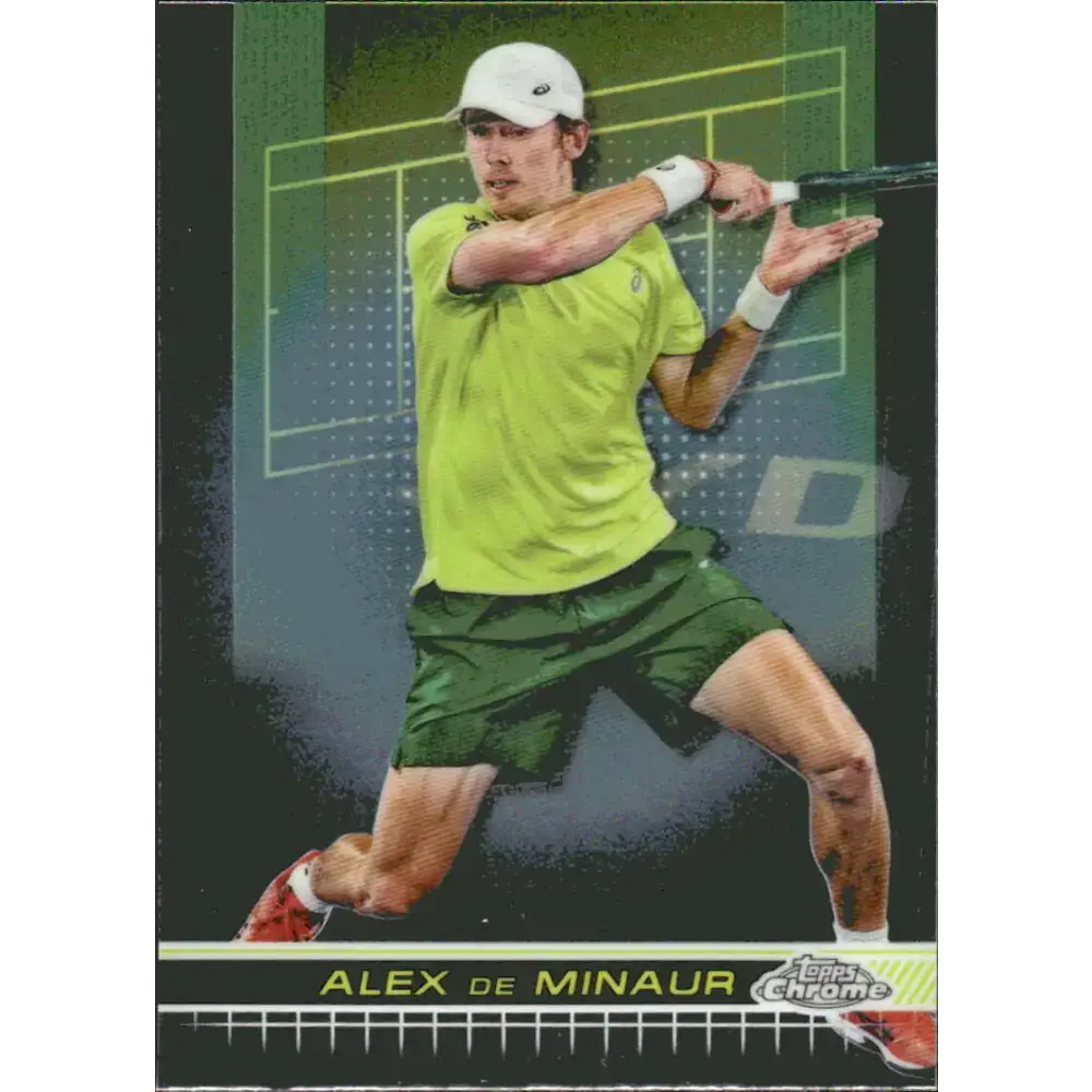 2024 Topps Chrome #98 Alex de Minaur EX Excellent Tennis Card - Other