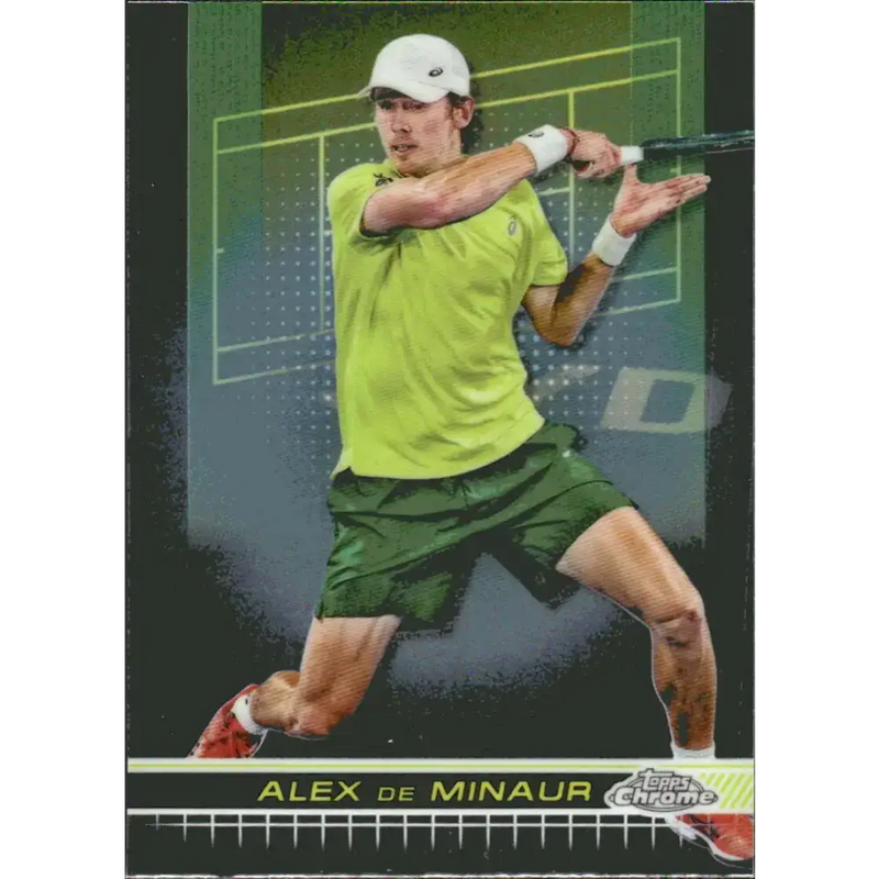2024 Topps Chrome #98 Alex de Minaur EX Excellent Tennis Card - Other