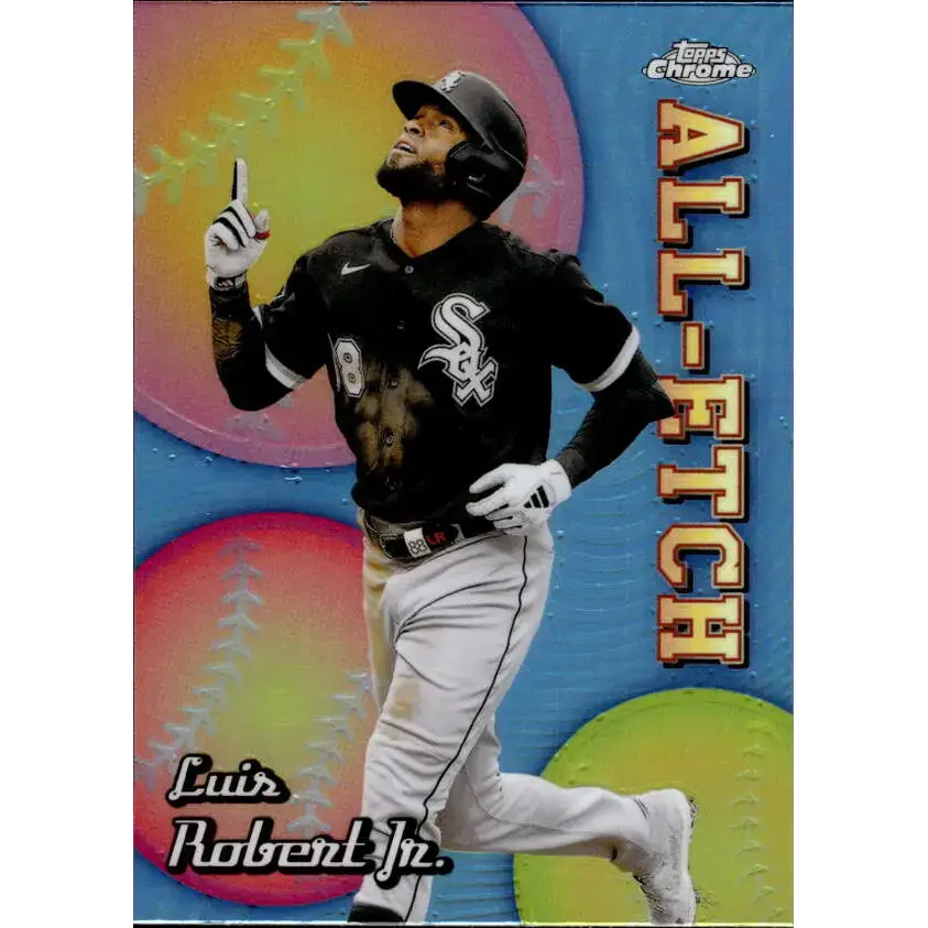 2024 Topps Chrome All Etch Refractor #CAE-16 Luis Robert Jr. NM-MT Chicago White Sox Baseball Card - Baseball Card