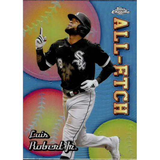 2024 Topps Chrome All Etch Refractor #CAE-16 Luis Robert Jr. NM-MT Chicago White Sox Baseball Card - Baseball Card
