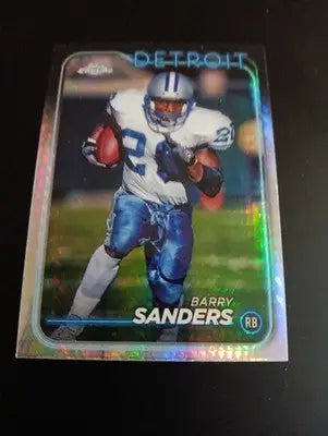 2024 Topps Chrome - Barry Sanders #67. Detroit Lions. NRMT+ - Football Card Single