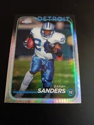 2024 Topps Chrome - Barry Sanders #67. Detroit Lions. NRMT+ - Football Card Single