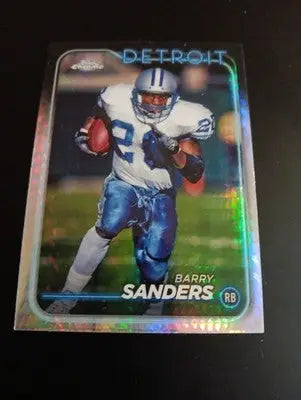2024 Topps Chrome - Barry Sanders #67. Detroit Lions. NRMT+ - Football Card Single