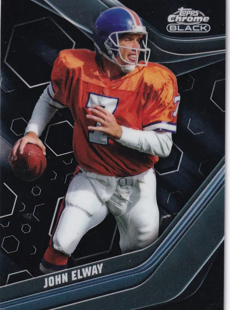 2024 TOPPS CHROME BLACK #116 JOHN ELWAY- DENVER BRONCOS