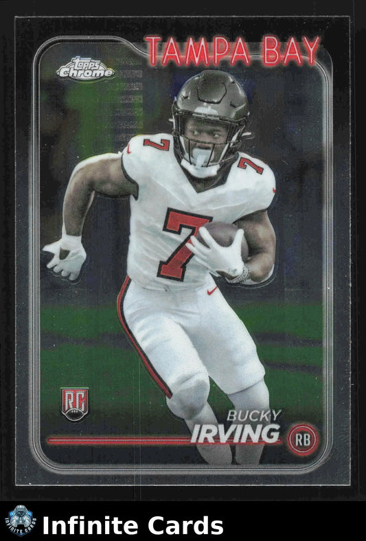 2024 Topps Chrome BUCKY IRVING #226 Tampa Bay Buccaneers RC - Football Card Single