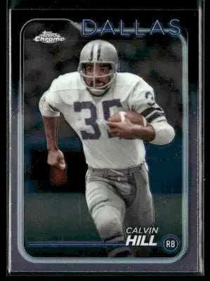2024 Topps Chrome Calvin Hill #41 Dallas Cowboys