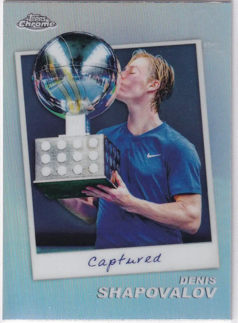 2024 Topps Chrome Captured #CTD-DS Denis Shapovalov - Other
