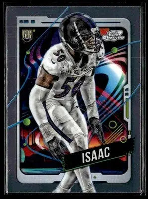 2024 Topps Chrome Cosmic #110 Adisa Isaac - Football Card Single