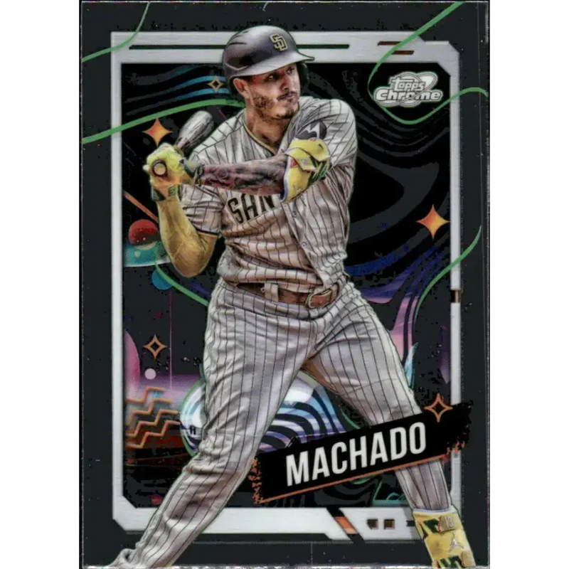 2024 Topps Chrome Cosmic #12 Manny Machado NM-MT San Diego Padres Baseball Card - Baseball Card Single