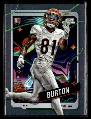 2024 Topps Chrome Cosmic #120 Jermaine Burton - Football Card Single
