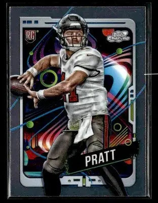 2024 Topps Chrome Cosmic #134 Michael Pratt - Football Card Single