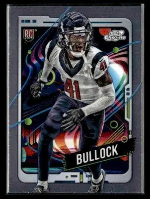 2024 Topps Chrome Cosmic #140 Calen Bullock - Football Card Single