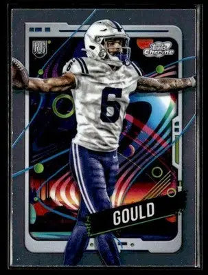 2024 Topps Chrome Cosmic #143 Anthony Gould - Football Card Single