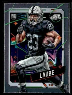 2024 Topps Chrome Cosmic #150 Dylan Laube - Football Card Single