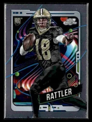 2024 Topps Chrome Cosmic #164 Spencer Rattler - Football Card Single
