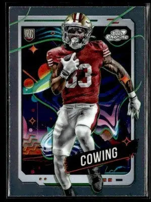 2024 Topps Chrome Cosmic #183 Jacob Cowing - Football Card Single