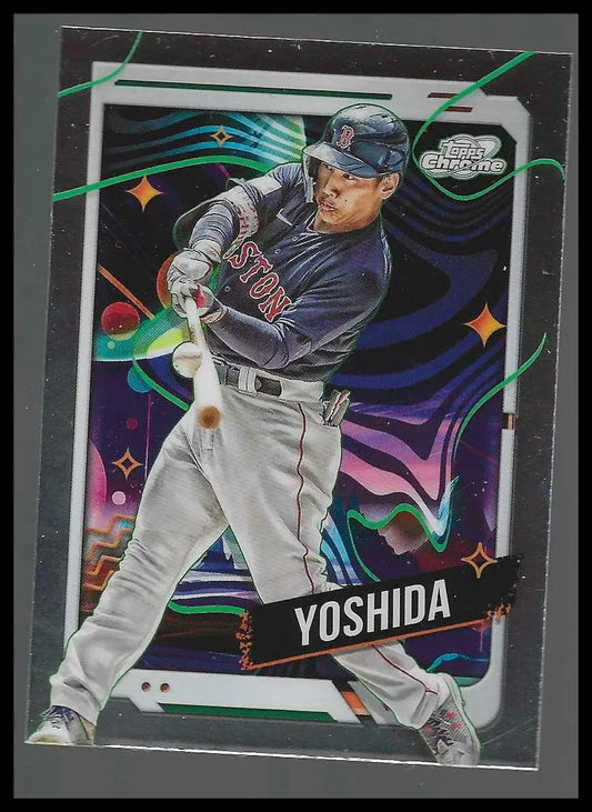2024 Topps Chrome Cosmic #47 Masataka Yoshida - Baseball Card Single