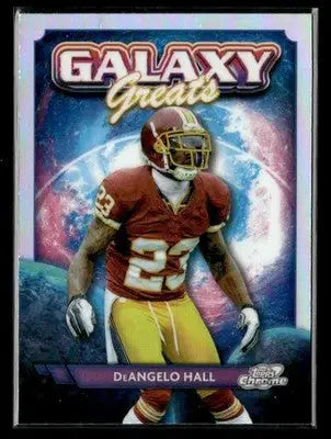 2024 Topps Chrome Cosmic #GG-24 DeAngelo Hall Galaxy Greats - Football Card Single
