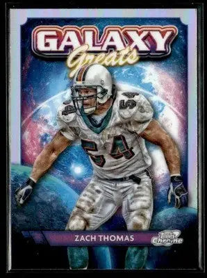 2024 Topps Chrome Cosmic #GG-32 Zach Thomas Galaxy Greats - Football Card Single