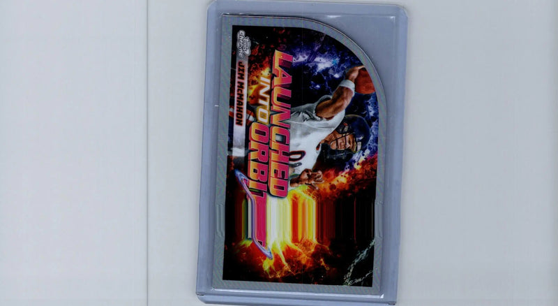 Jim Thome Topps Chrome Cosmic trading card featuring space-themed background and launched text