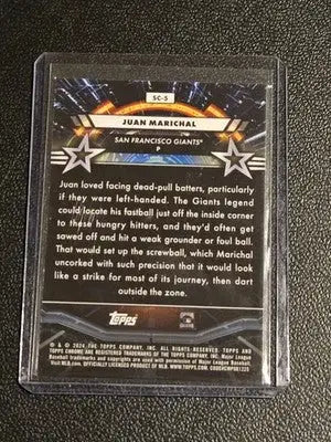 2024 Topps Chrome Cosmic #SC-5 Juan Marichal Star Command - Baseball Card Single