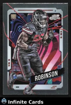 2024 Topps Chrome DARIUS ROBINSON #103 RC [Base] Arizona Cardinals RC