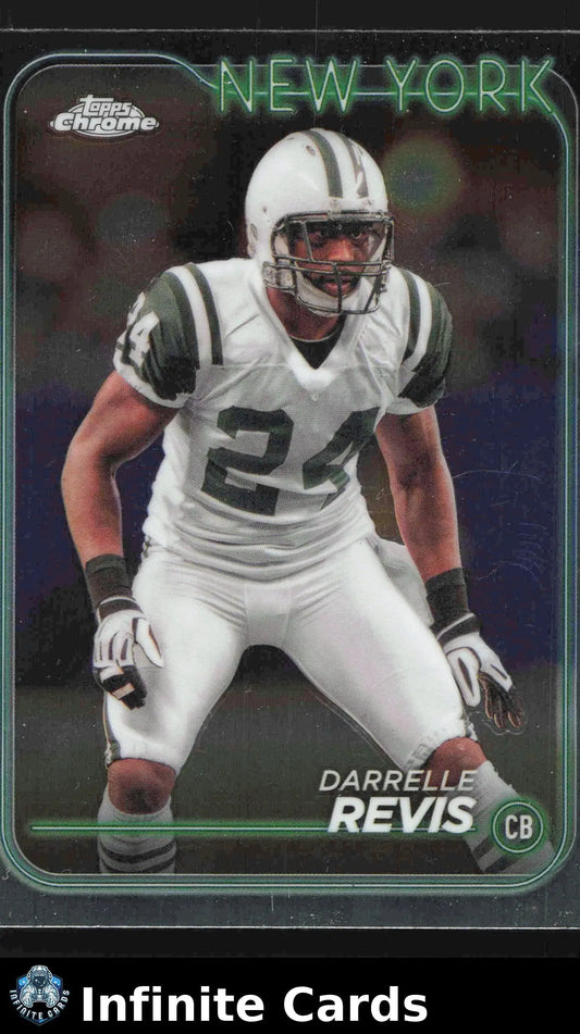 2024 Topps Chrome DARRELLE REVIS #146 New York Jets HOF - Football Card Single